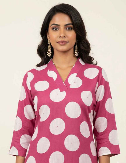 Pure Cotton Two Piece Pant Set