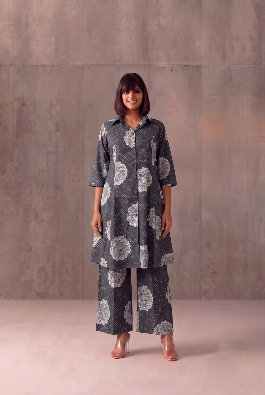 Premium Cotton Aline Pent Set PS0200