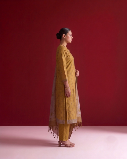 Pure Chanderi Dupatta Set
