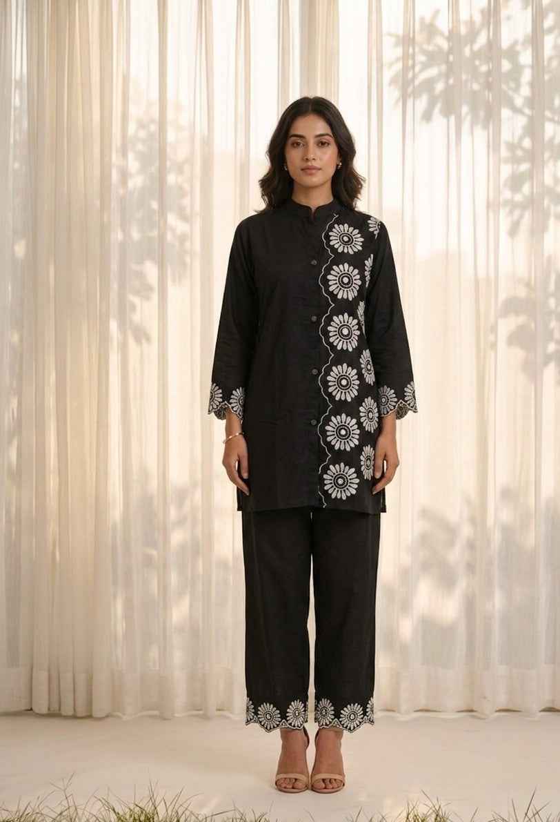 Pure Cotton Two Piece Co Ords Set