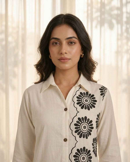 Pure Cotton Two Piece Co Ords Set