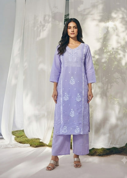 Pure Cotton Three Piece Dupatta Set CS0330