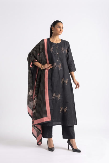Pure Cotton Dupatta Set CS0390
