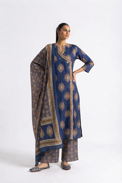 Pure Cotton Dupatta Set CS0396