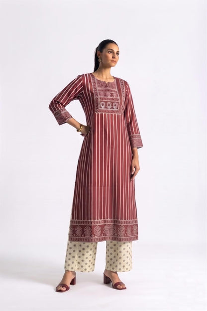 Printed Cotton Dupatta Set  CS0404