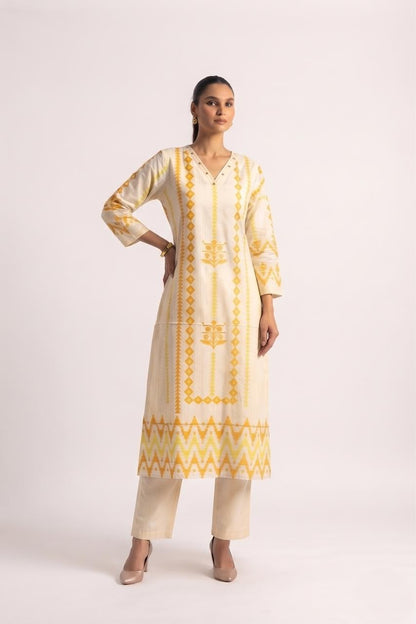 Printed Cotton Dupatta Set CS0407