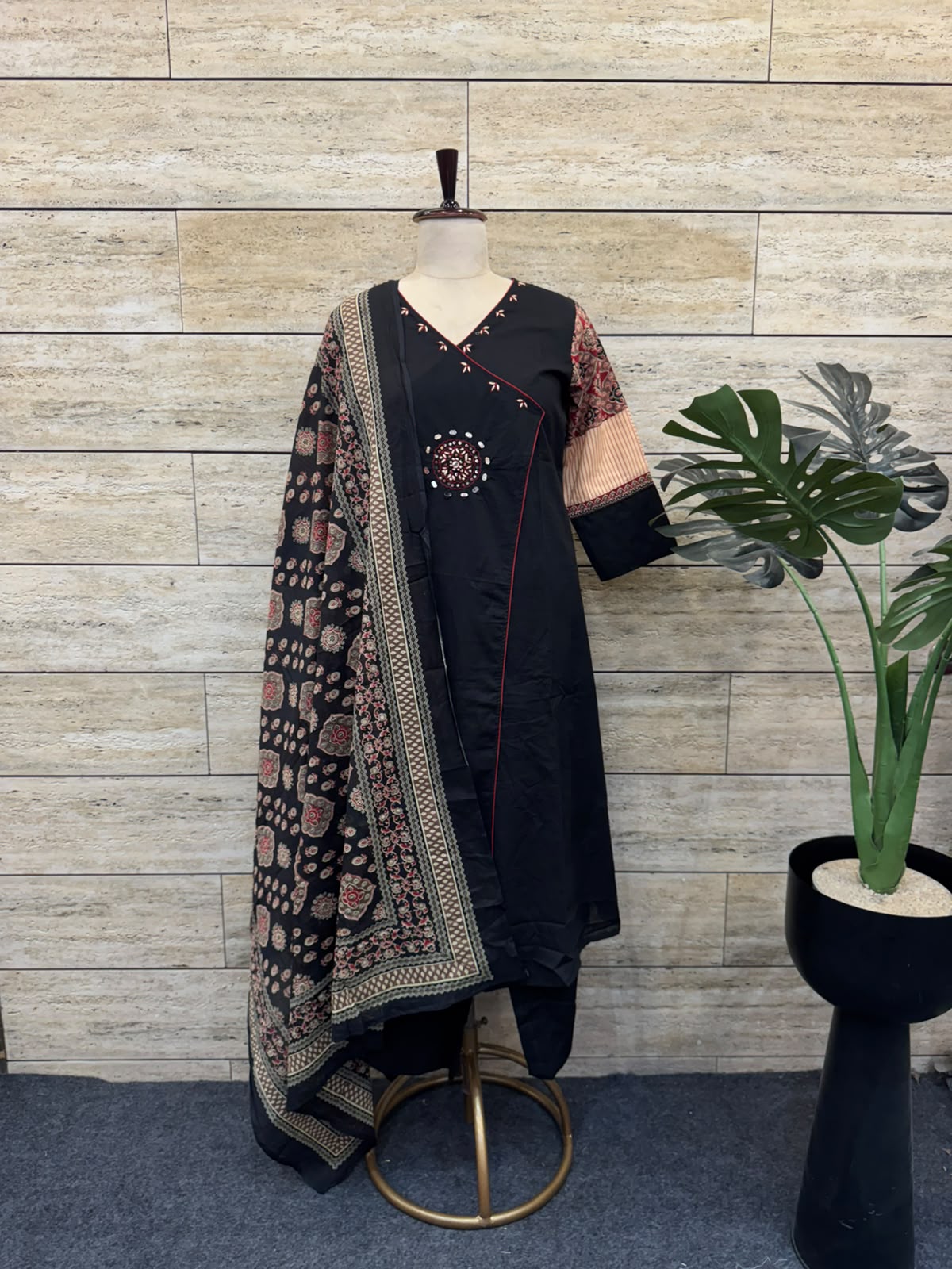 Pure Cotton Dupatta Set