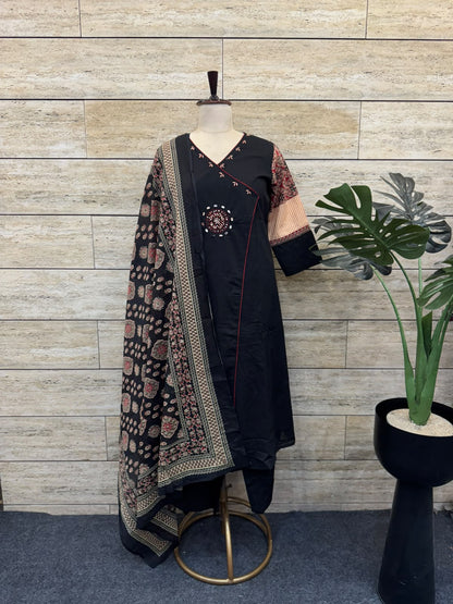 Pure Cotton Dupatta Set