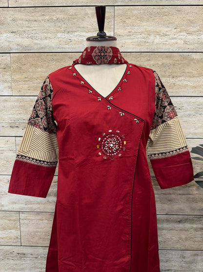 Pure Cotton Dupatta Set