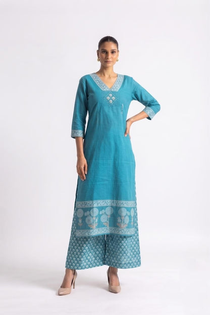 Pure Cotton Dupatta Set CS0409