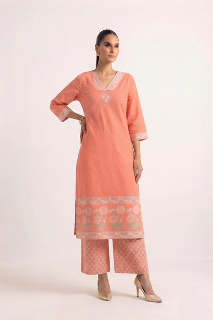 Pure Cotton Dupatta Set CS0409
