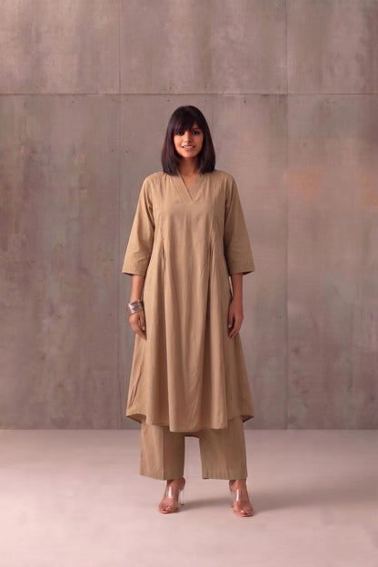 A Line Pant Sets In Cotton Fabric PS019