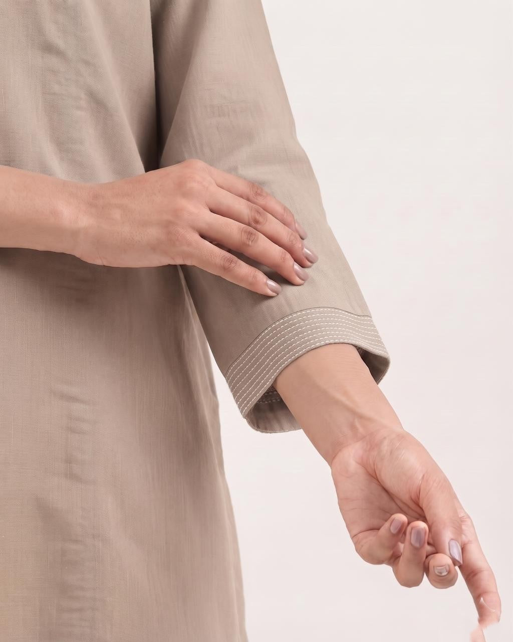 A Line Pant Sets In Cotton Fabric PS019