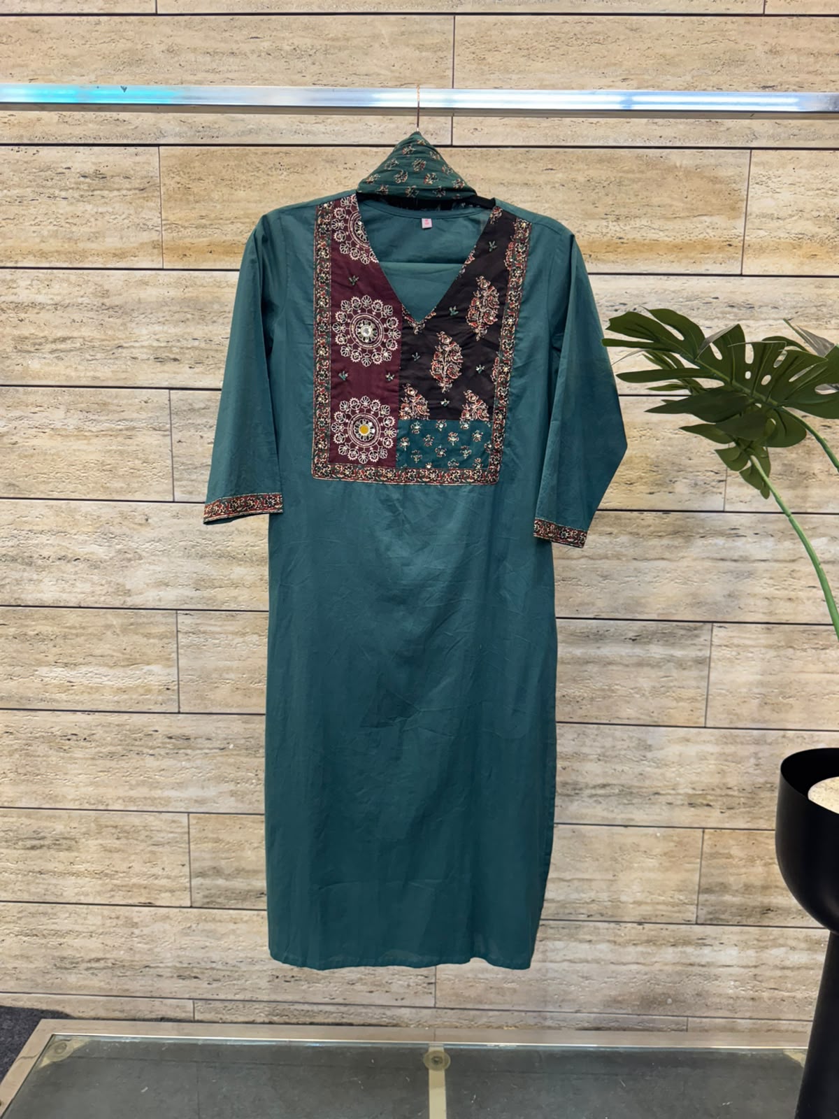 Pure Cotton Dupatta Set COS423