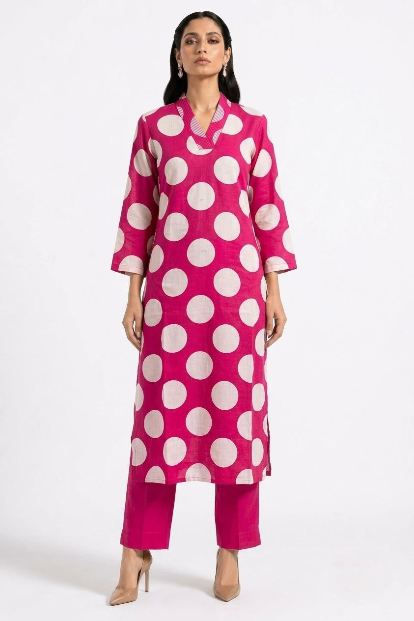 Pure Cotton Two Piece Set