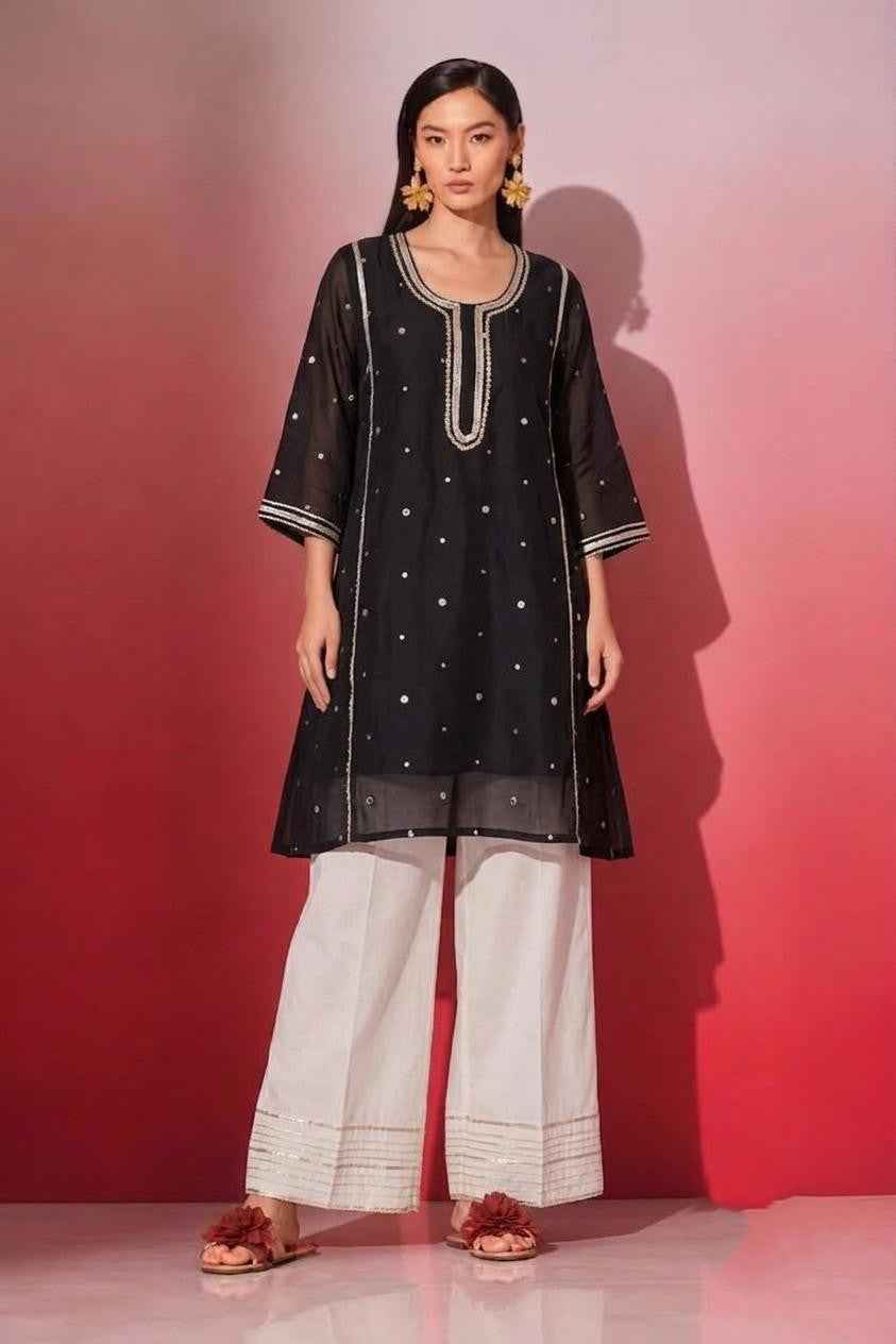 Pure Mul Cotton Co-Ord Set With Lining  COS182