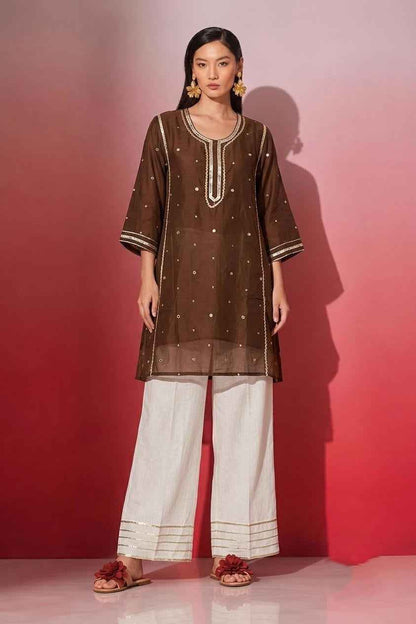 Pure Mul Cotton Co-Ord Set With Lining  COS182