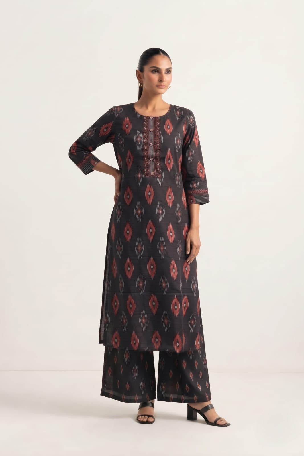 Printed Cotton Dupatta Set CS0400