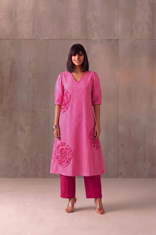 Pure Cotton Pant  Sets PS018