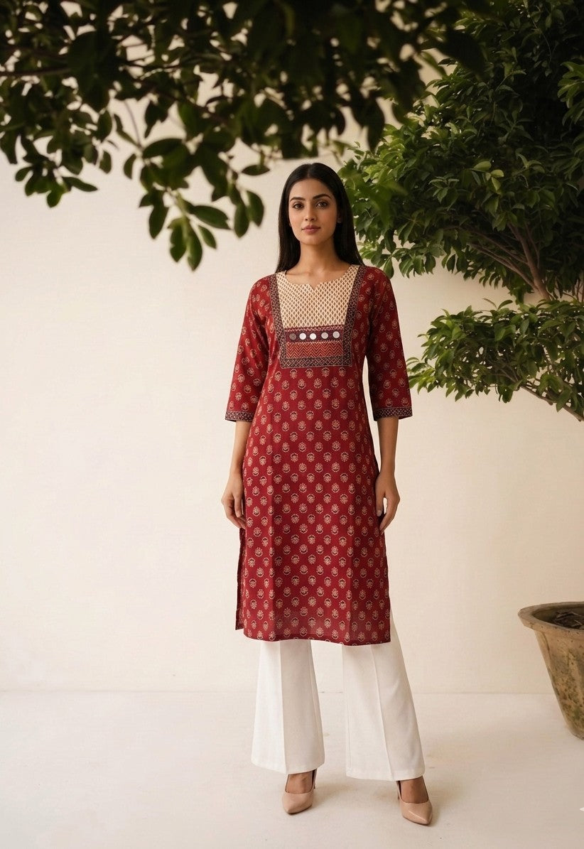 Pure Cotton Only Single Kurta 162