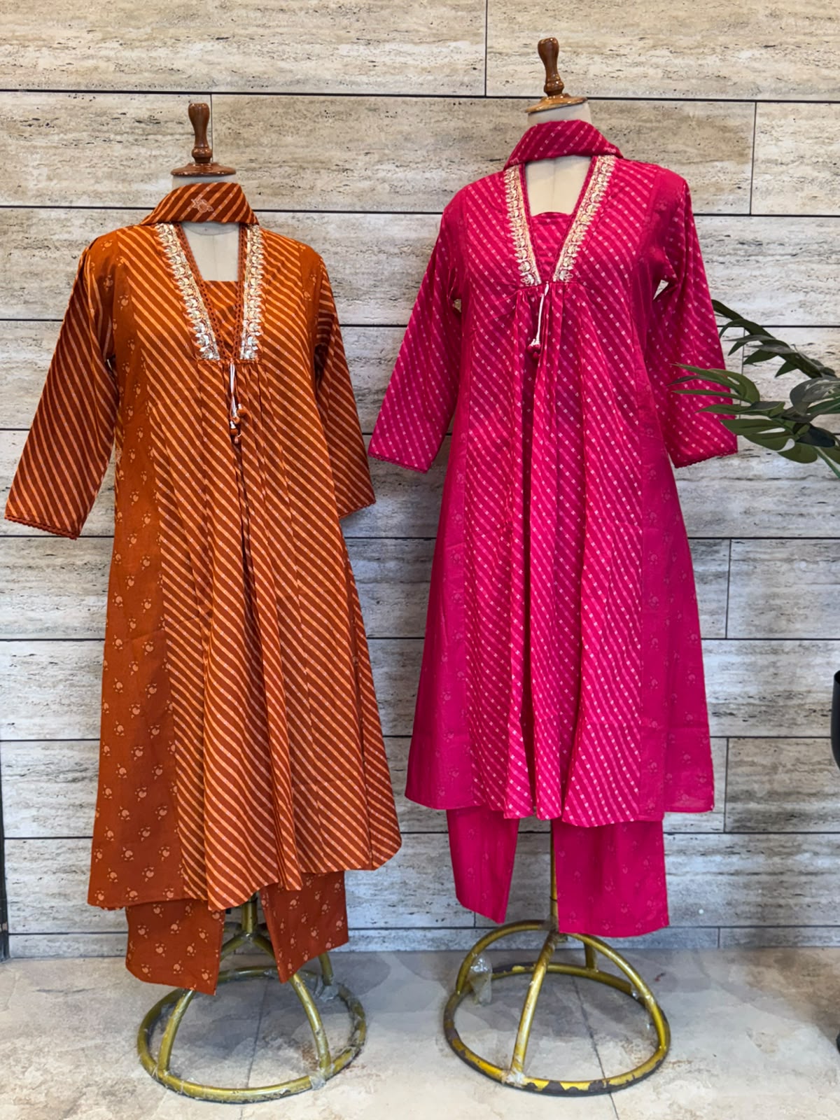 Pure cotton Three Piece Dupatta set CS0300