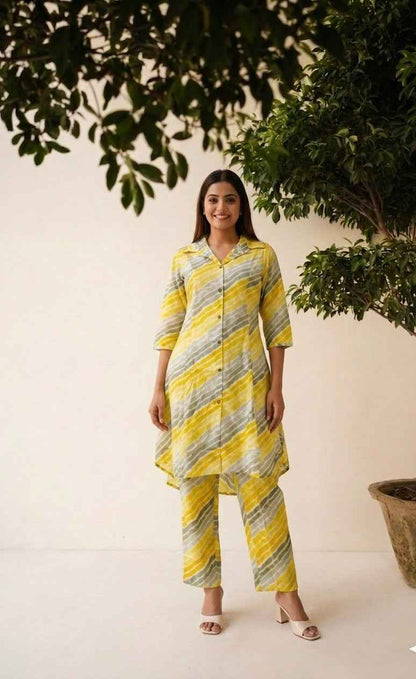 Pure Cotton Co-Ord Set