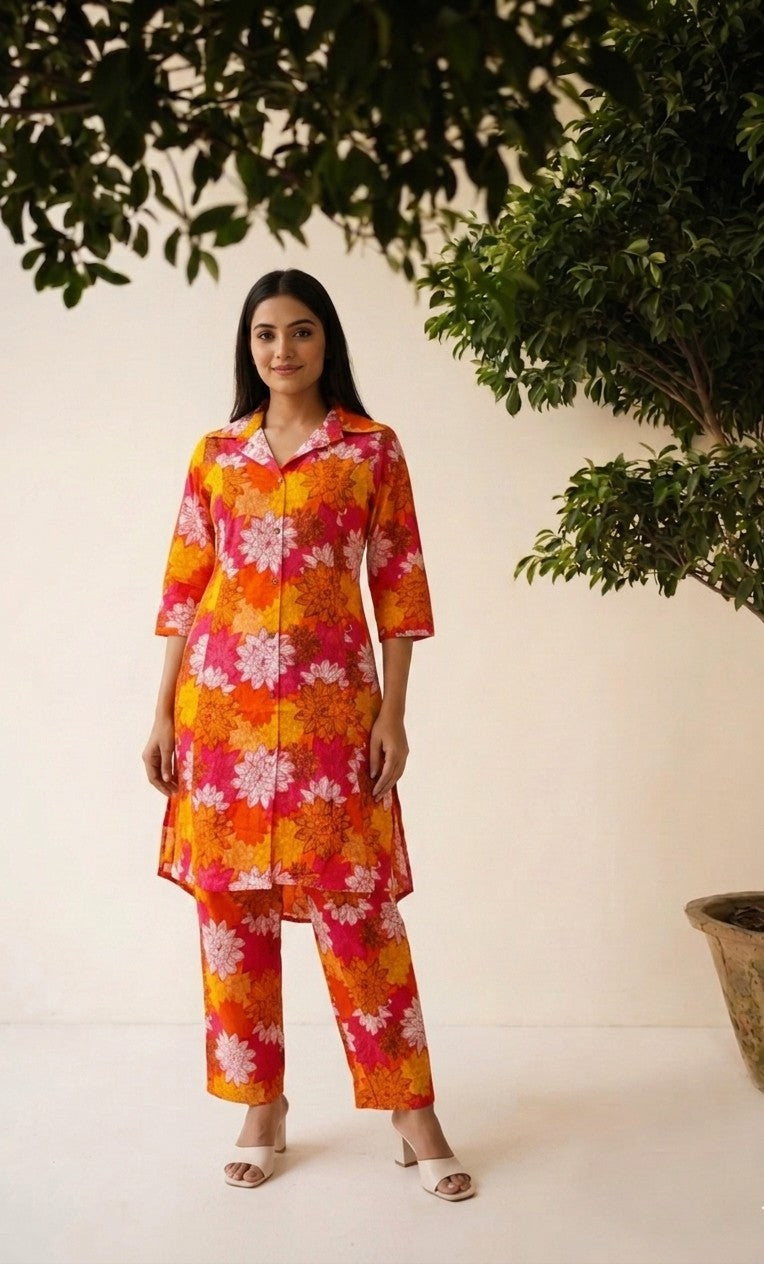 Pure Cotton Co-Ord Set MCOS07