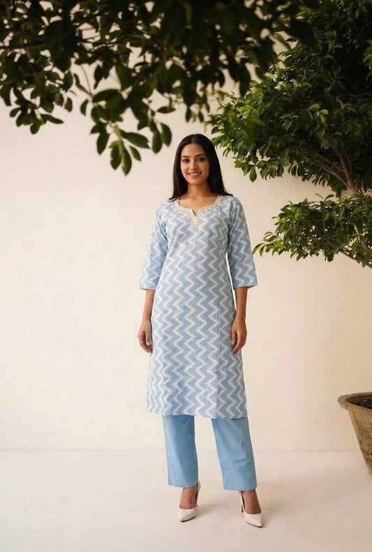 Pure Cotton Pant Sets