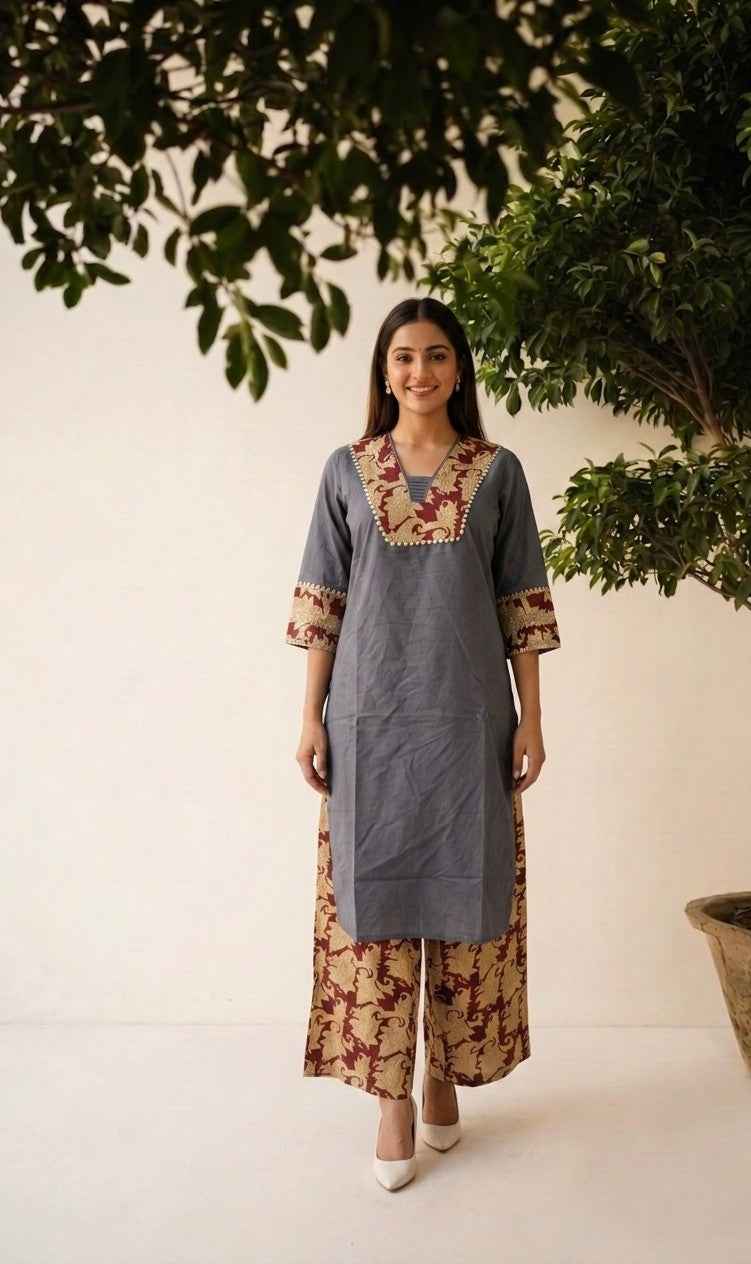 Pure Cotton Pant Sets PS0209