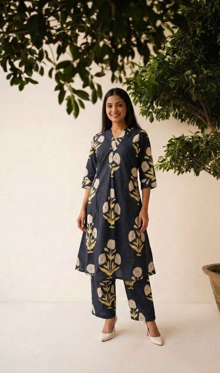 Pure Cotton Pant Sets