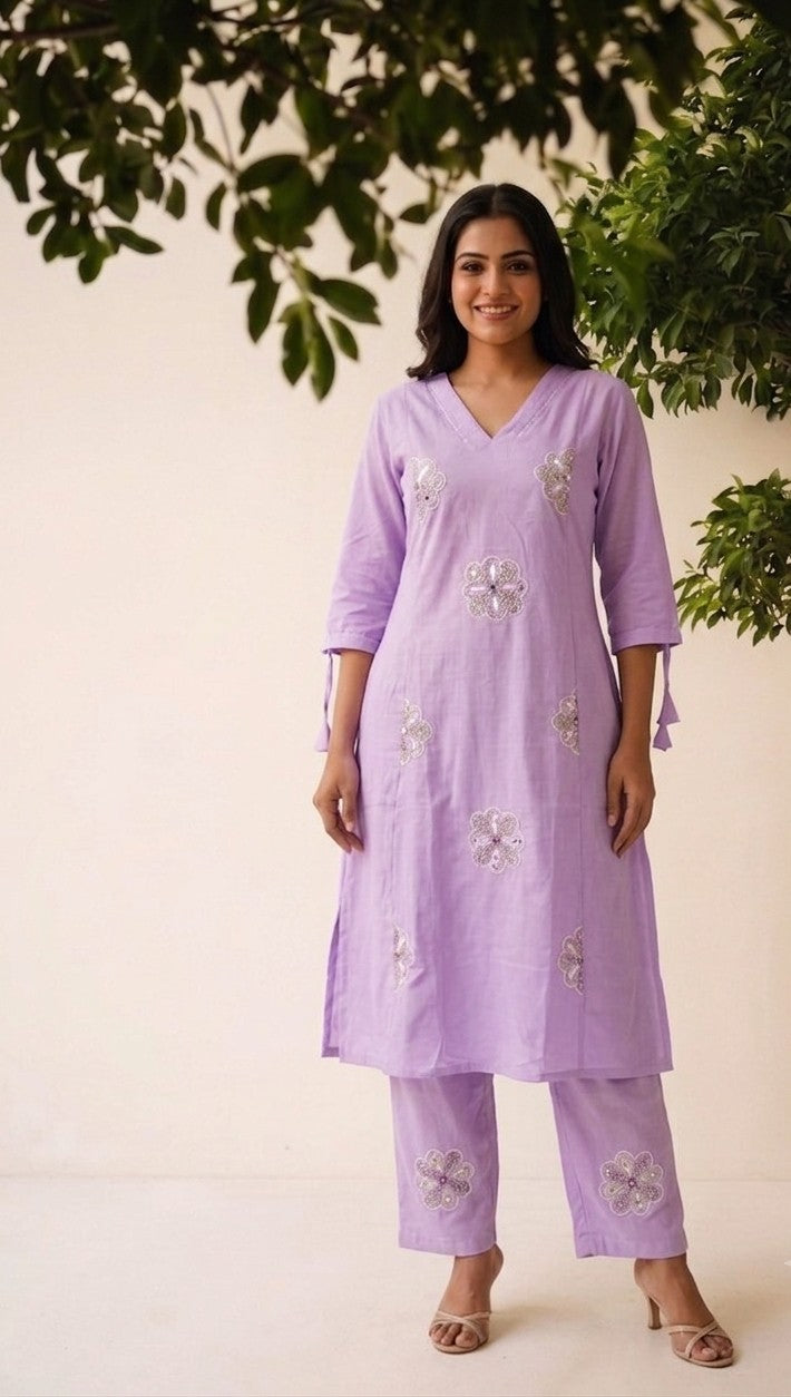 Pure Cotton Pant Sets PS0195
