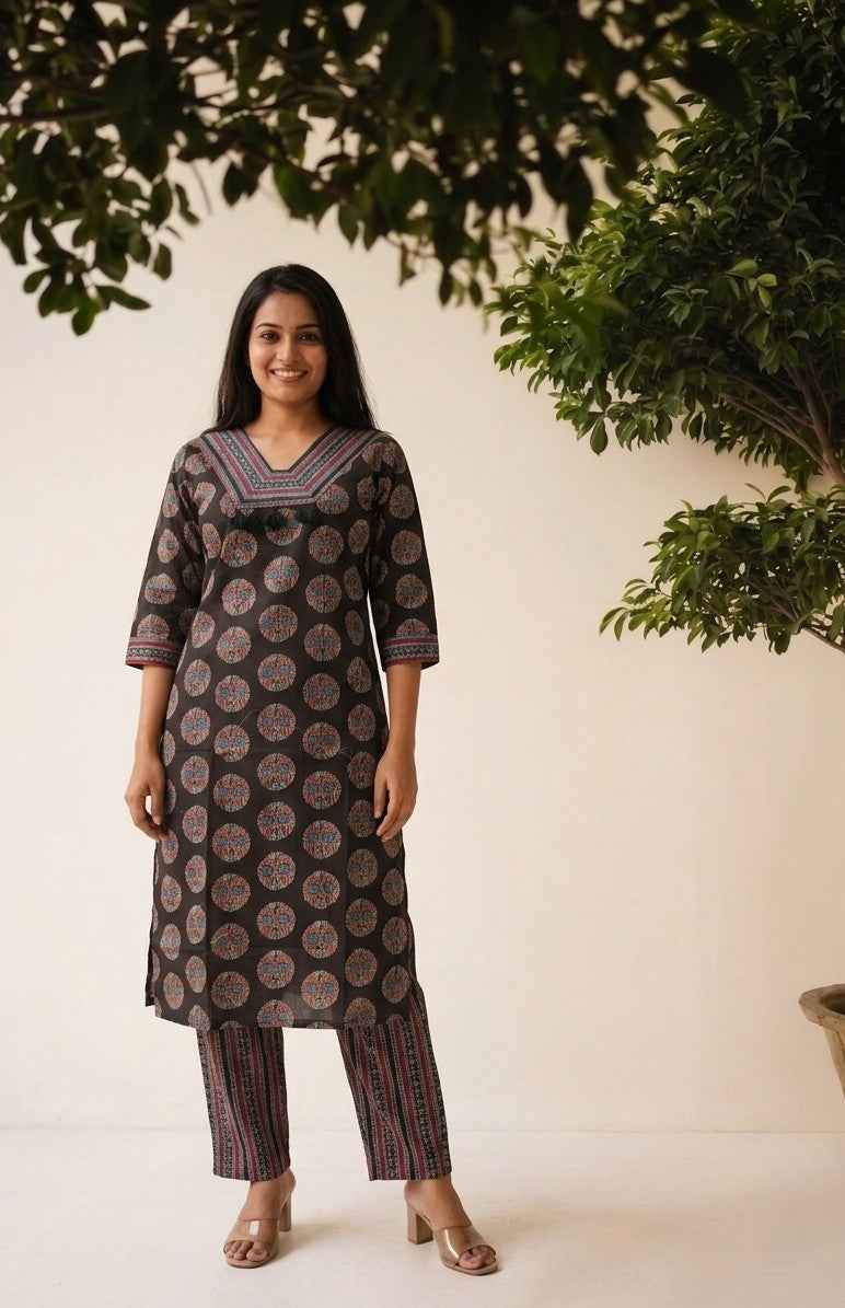 Pure Cotton Pant Sets PS0188