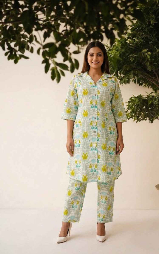 Pure Cotton Co-Ord Set