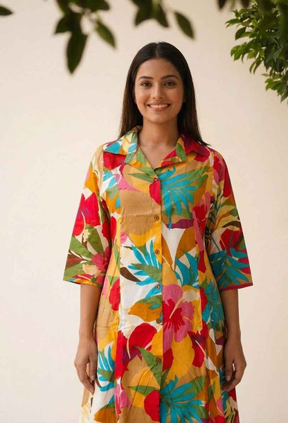 Pure Cotton Co-Ord Set