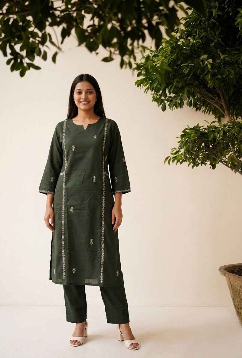 Pure Cotton Pant Sets