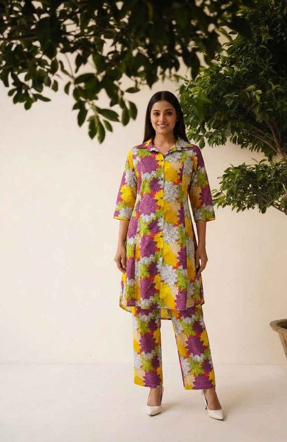Pure Cotton Co-Ord Set