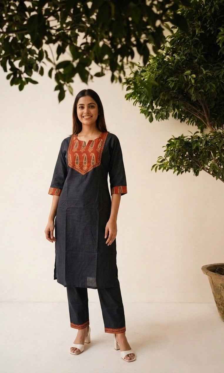 Pure Cotton Pant Sets PS0199