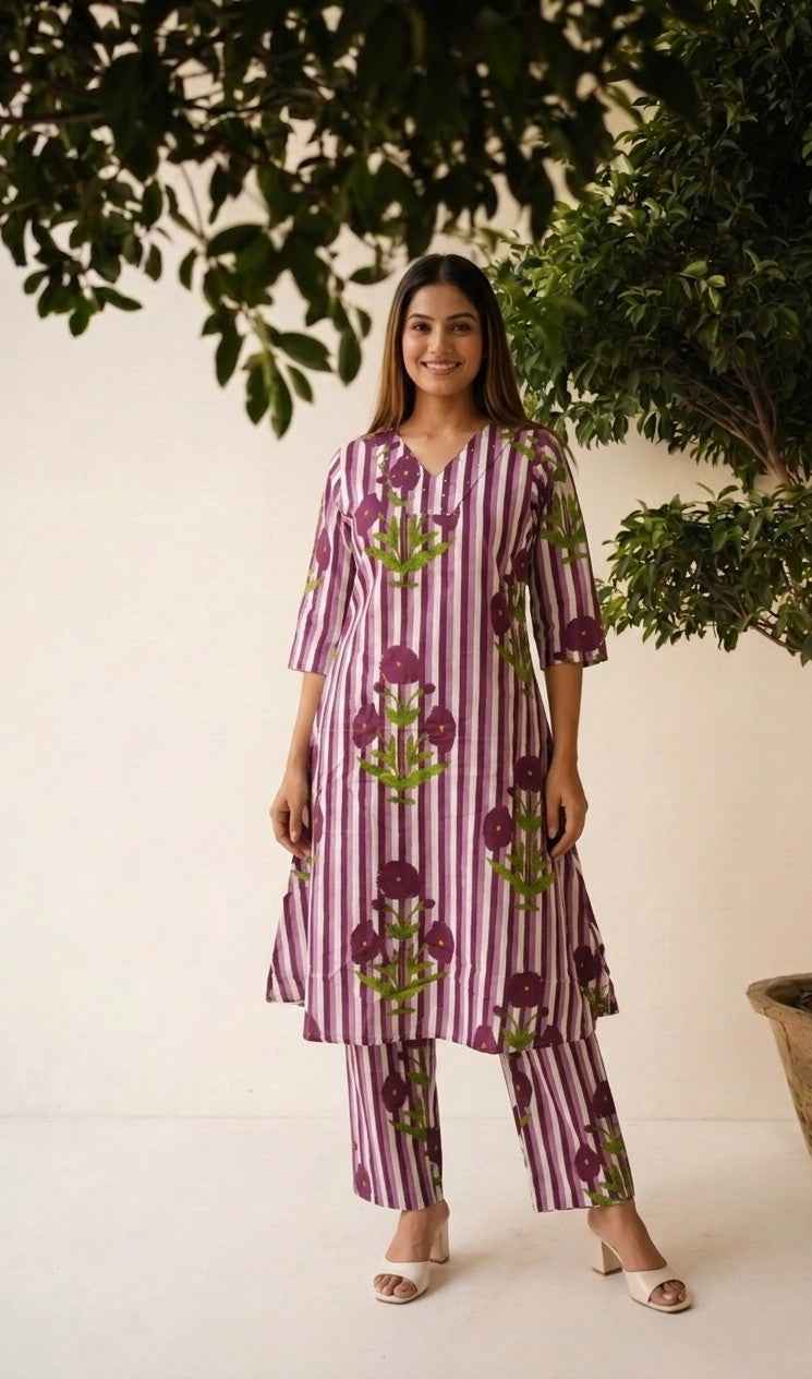Pure Cotton Pant Sets