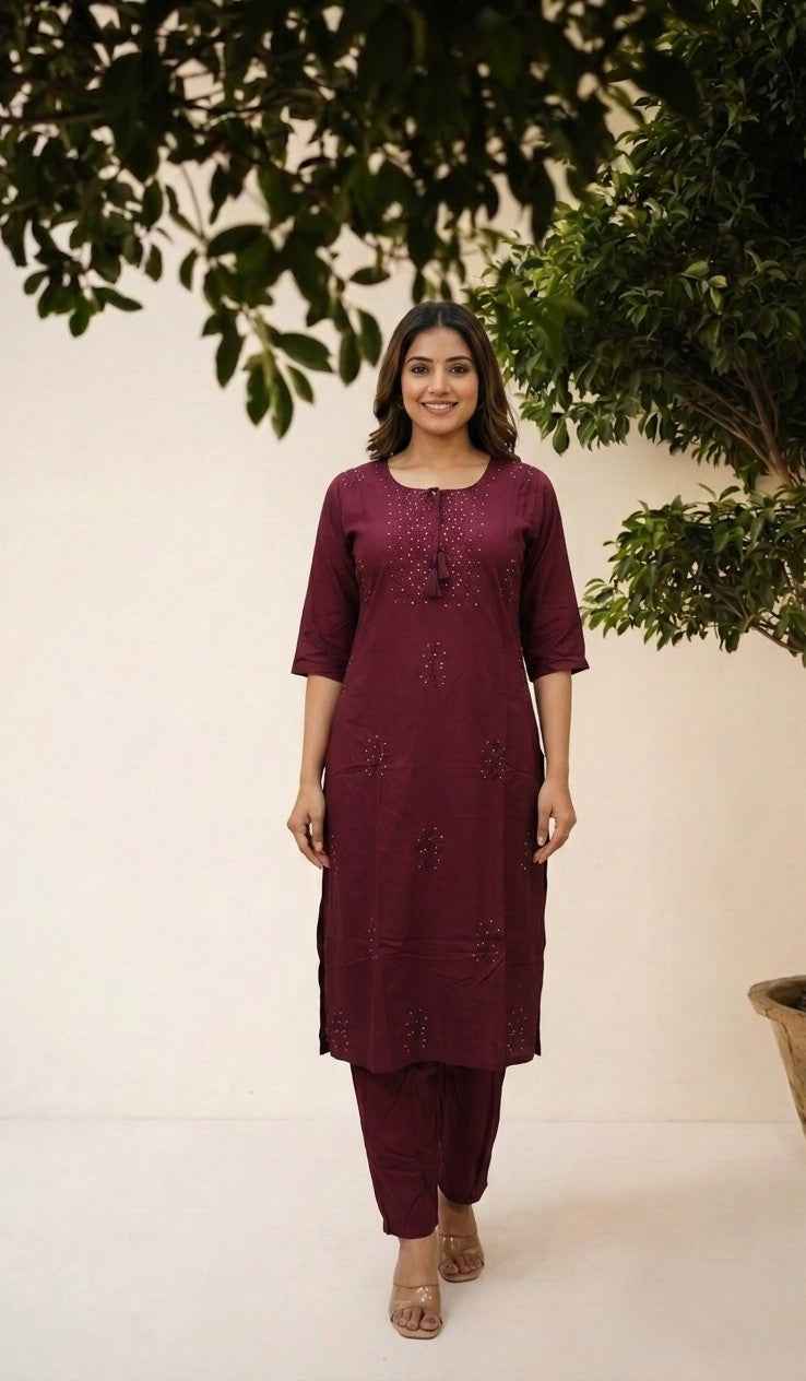 Pure Cotton Pant Sets PS0194